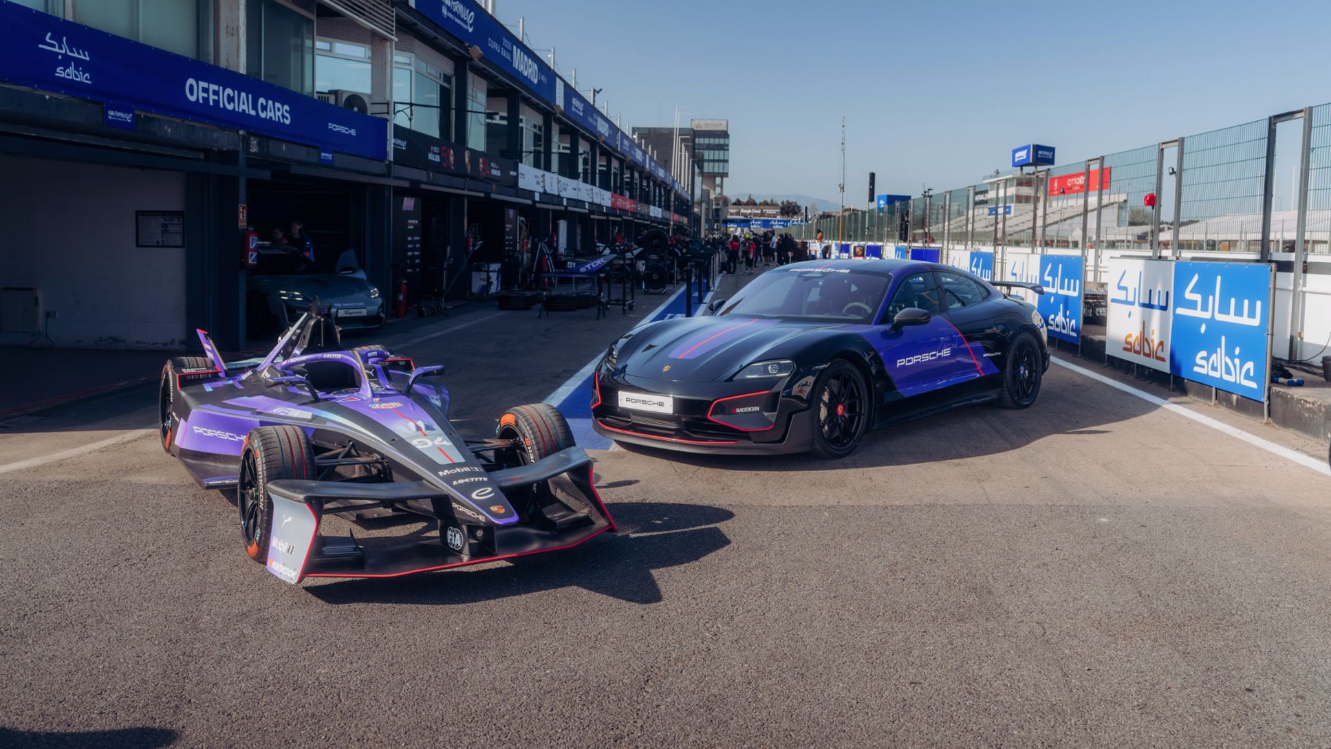 Taycan Turbo GT &ldquo;F&oacute;rmula E World Champion&rdquo;, E-Prix de Madrid, 2026, Porsche Ib&eacute;rica