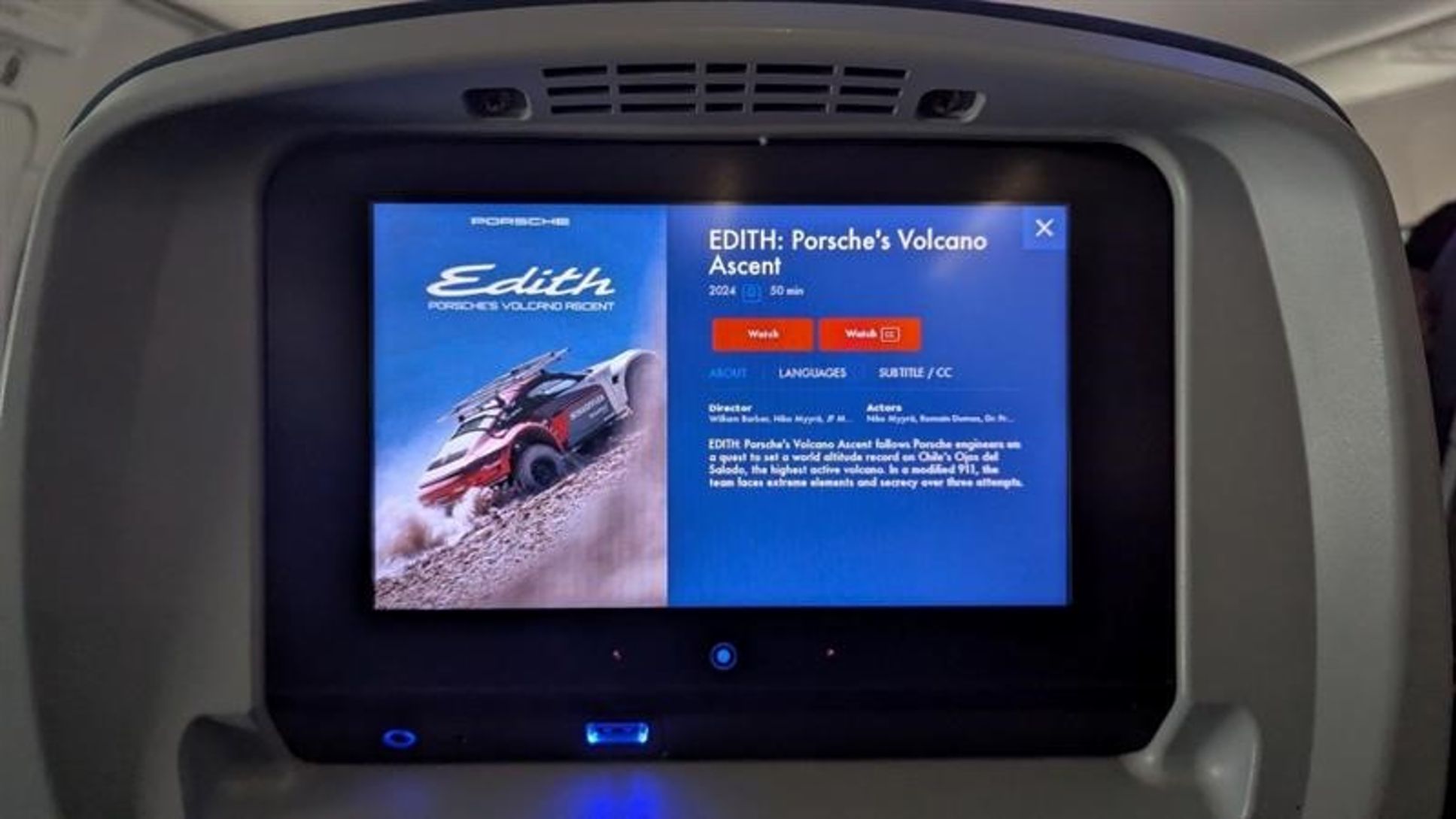 Award-winning documentary &ldquo;Edith: Porsche&rsquo;s Volcano Ascent&rdquo; now available on Delta Air Lines&rsquo; In-Flight Entertainment