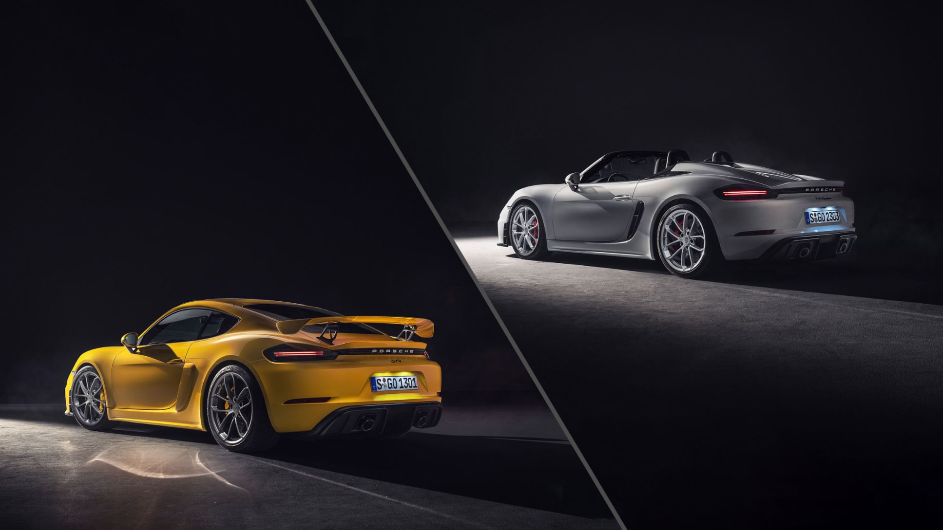 718 Cayman GT4, 718 Spyder (i-d), 2019, Porsche AG