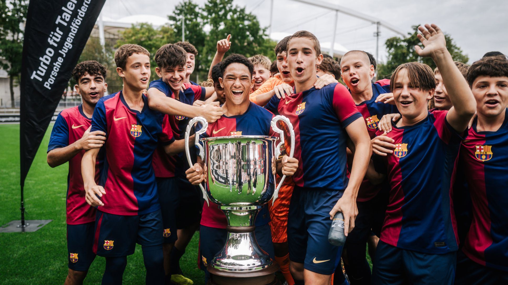 FC Barcelona, Sieger Porsche Fu&szlig;ball Cup, 2024, Porsche AG