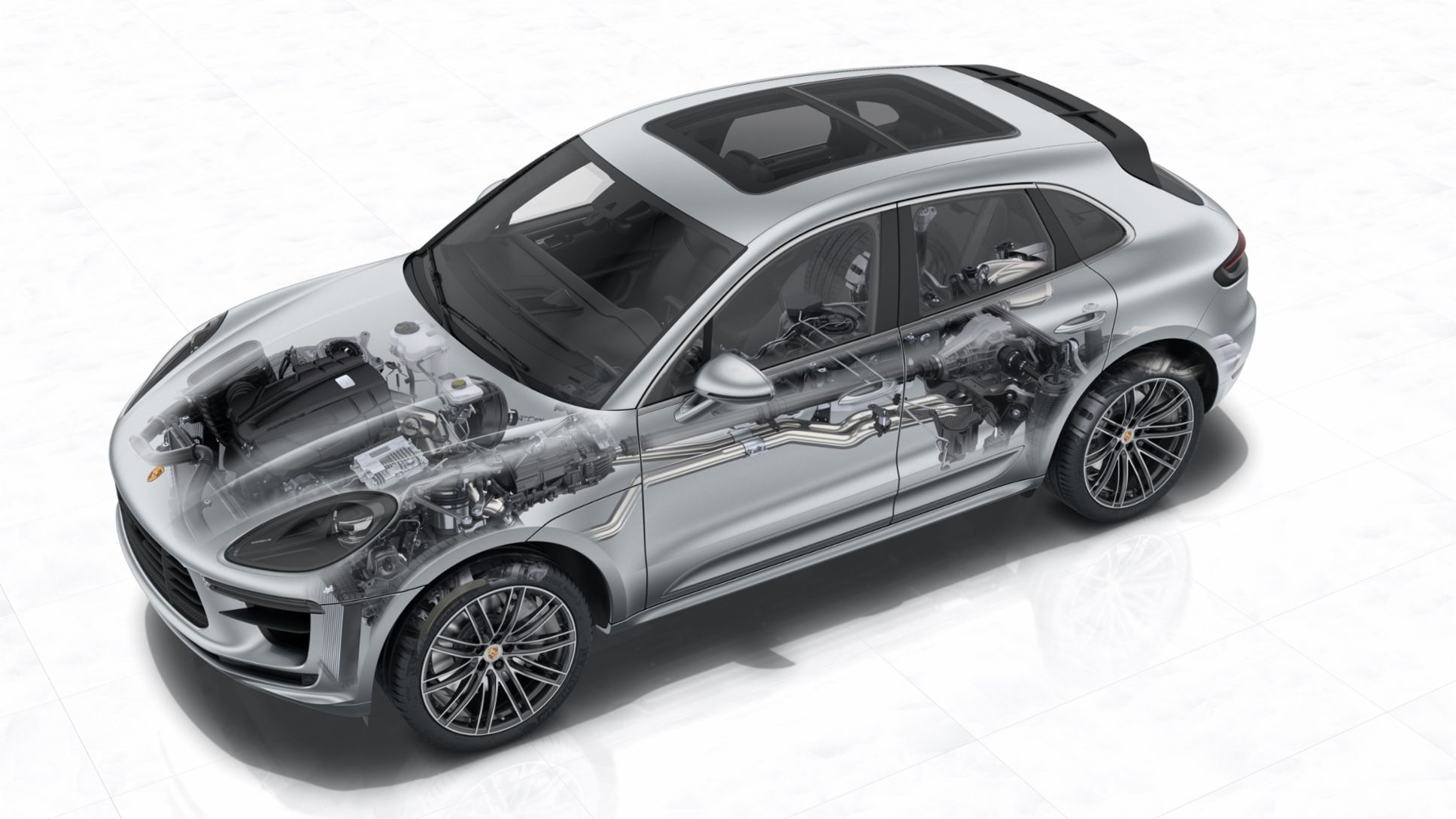 Macan Turbo - X-ray, 2019, Porsche AG