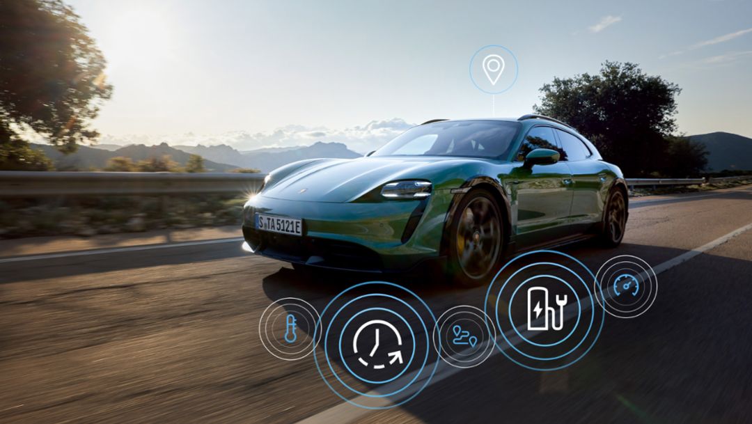 Porsche Charging Planner - Intelligent Range Manager, 2022, Porsche AG
