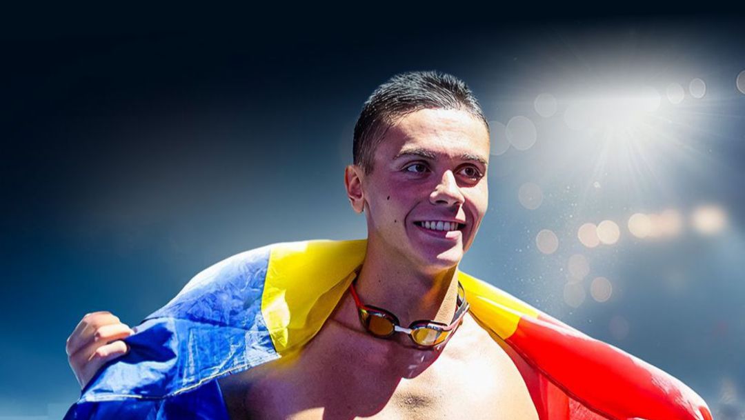 Importatorul Porsche în România și David Popovici, Porsche Friend of the Brand, inspiră tinerii înotători la „Sprint With The Stars România”