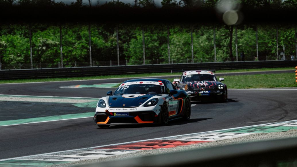 David Dias,&nbsp;Porsche Sprint Challenge Suisse: GT4 Clubsport, Monza, Italien, 2026, Porsche AG