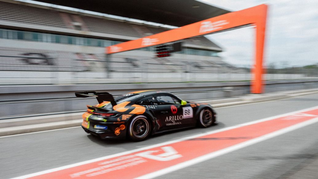 Gregor Burkard, Porsche Sprint Challenge Suisse: GT3 Cup, Portimao, Portugal, 2026, Porsche AG