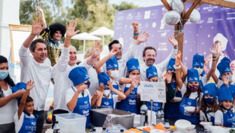 Porsche colabora con el proyecto ChefsForChildren 