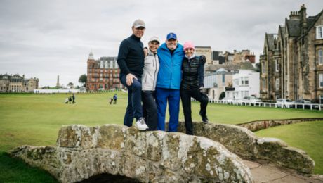 El Porsche Golf Circle vive días de ensueño en la 'Cuna del Golf'