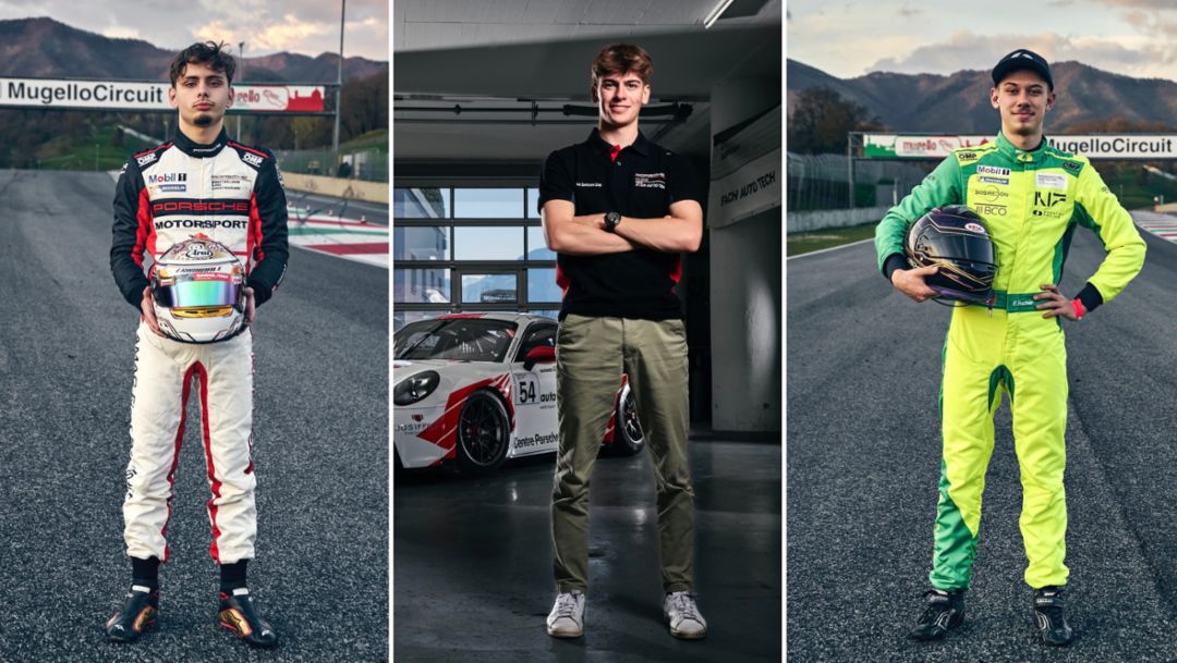 Elia Pappacena, Jérémy Siffert, Ethan Ischer, Porsche Sports Cup Suisse, 2025, Porsche Schweiz AG