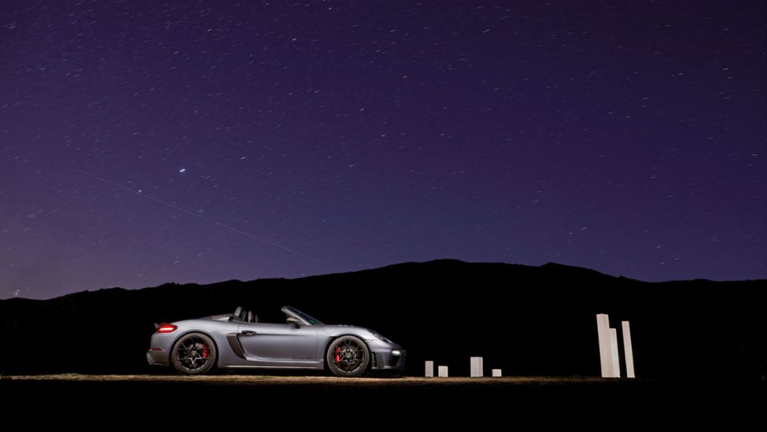 Ruta con un Porsche 718 Spyder RS