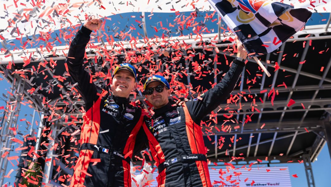 Laguna Seca: Porsche continúa la racha de victorias