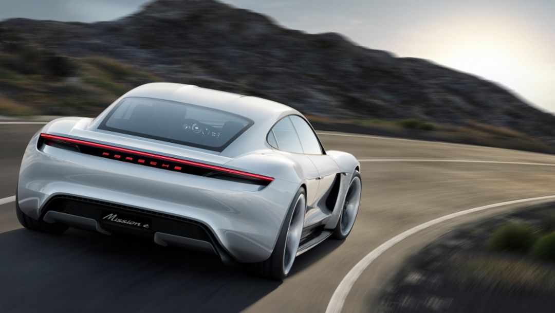 Mission E, estudio conceptual, 2015, Porsche AG