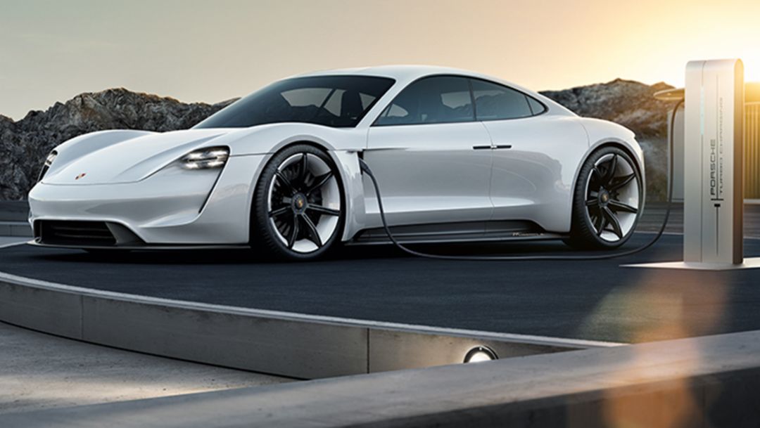 Mission E, estudio conceptual, 2015, Porsche AG