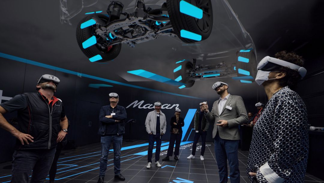 Immersive presentations: how Porsche is stepping into mixed reality