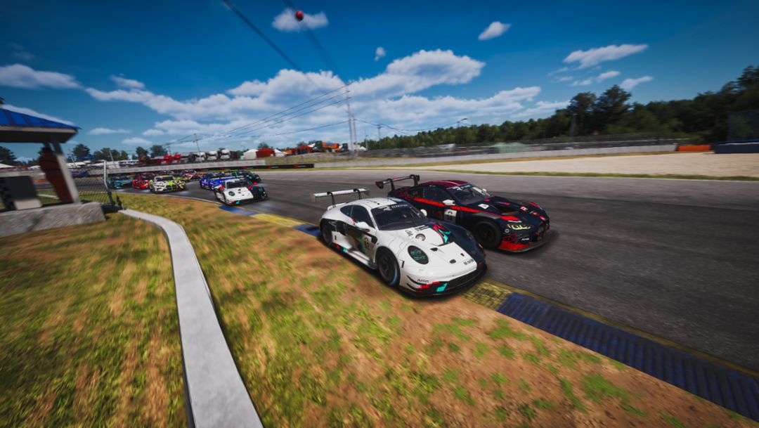 Porsche works driver Joshua Rogers moves to the top of the rankings