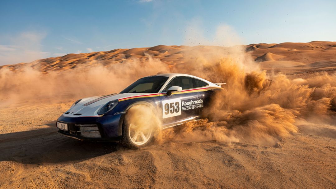 Beyond the drive with the 911 Dakar and Amna Al Qubaisi