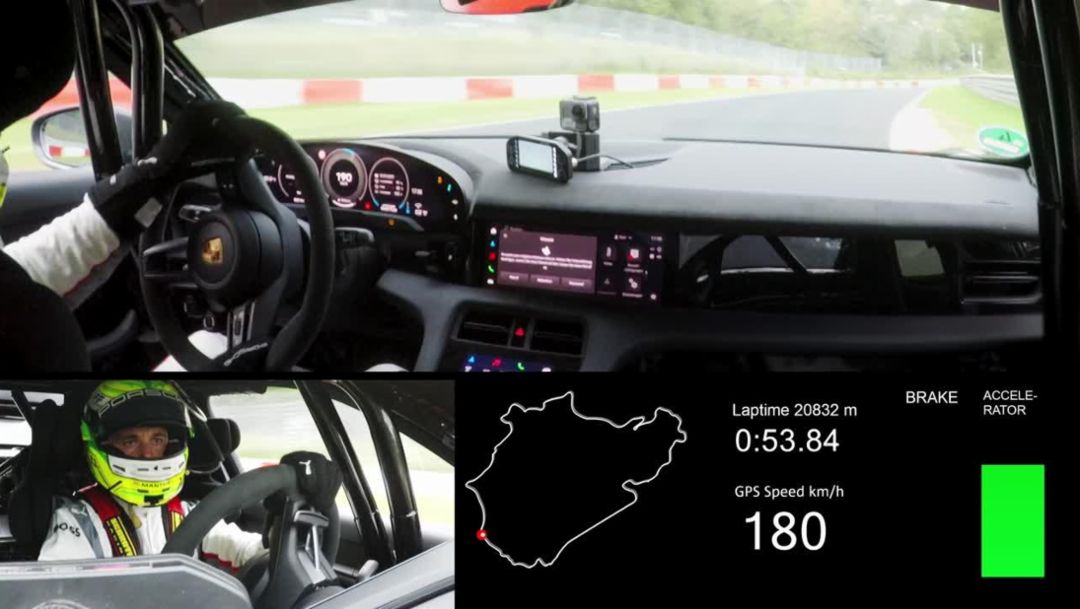 Onboard Video: Taycan Turbo GT with Weissach package on the Nürburgring Nordschleife