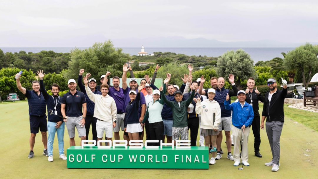 Top-class golf and electrifying spirit at the 2024 Porsche Golf Cup World Final