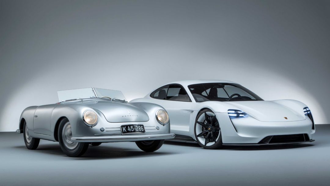 356, Mission E, l-r, 2018, Porsche AG