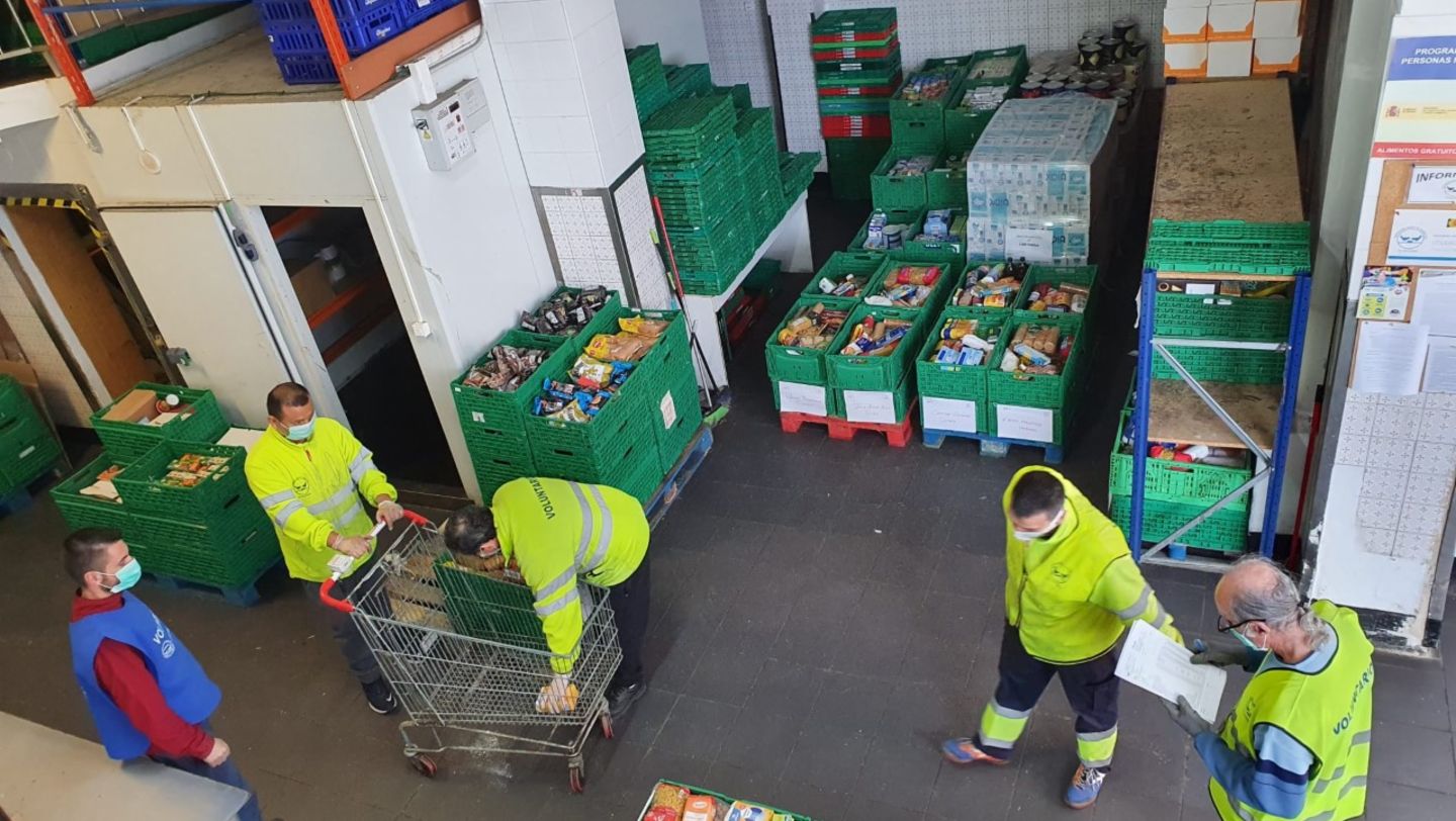 Proyecto solidario de Porsche Ibérica con los Bancos de Alimentos, 2020, Porsche Ibérica