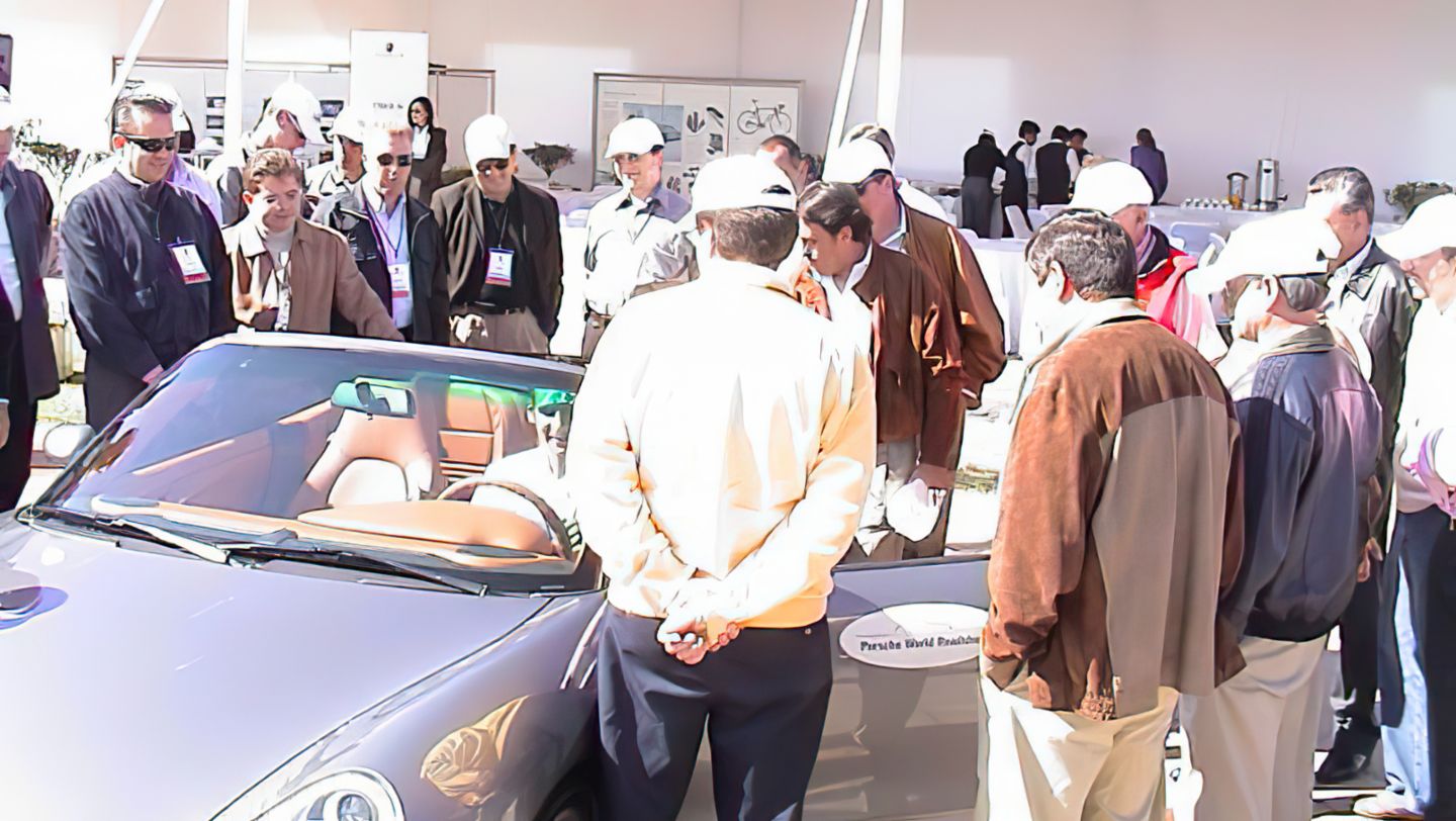 2002: Primer Porsche World Roadshow en México.