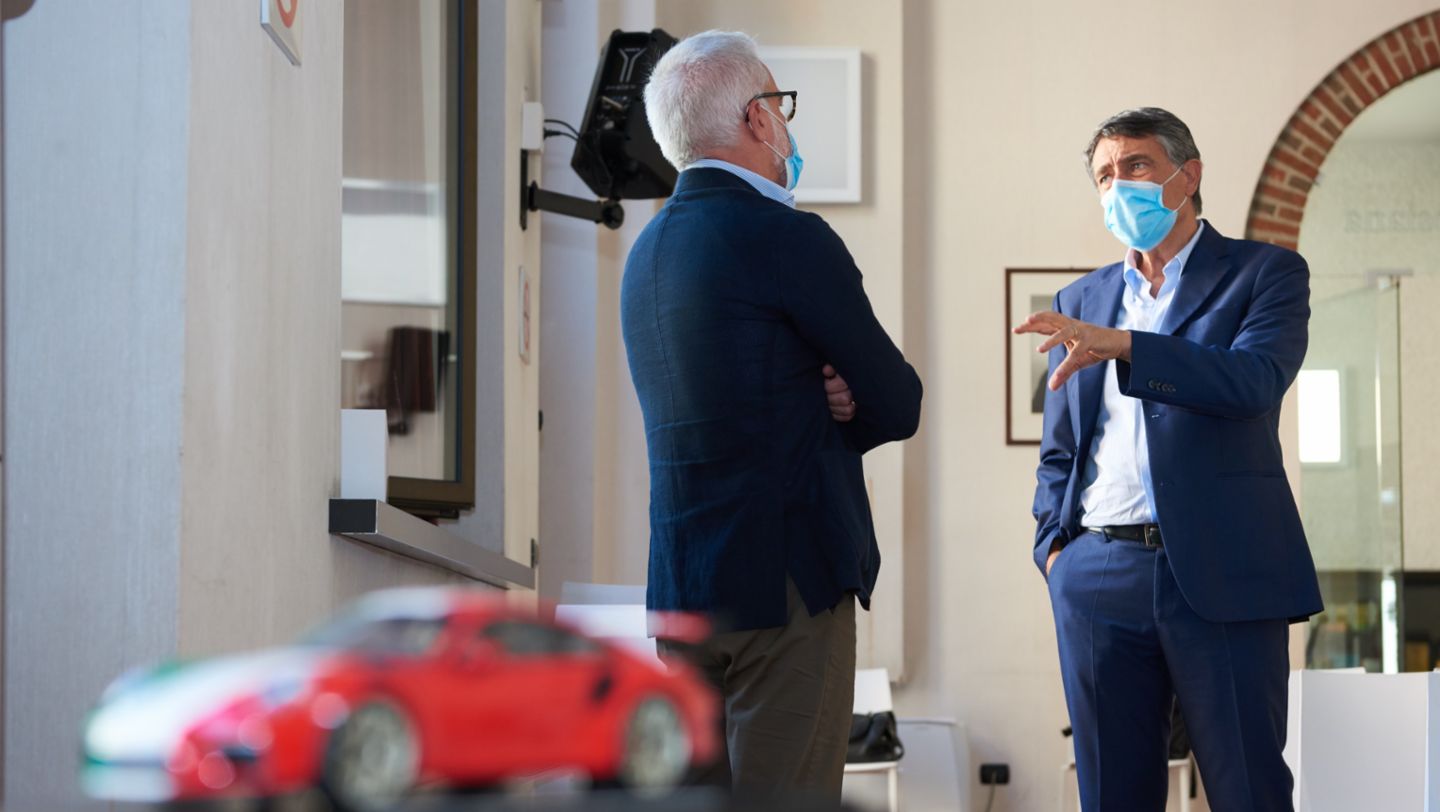 Porsche Italia e Caritas Italiana