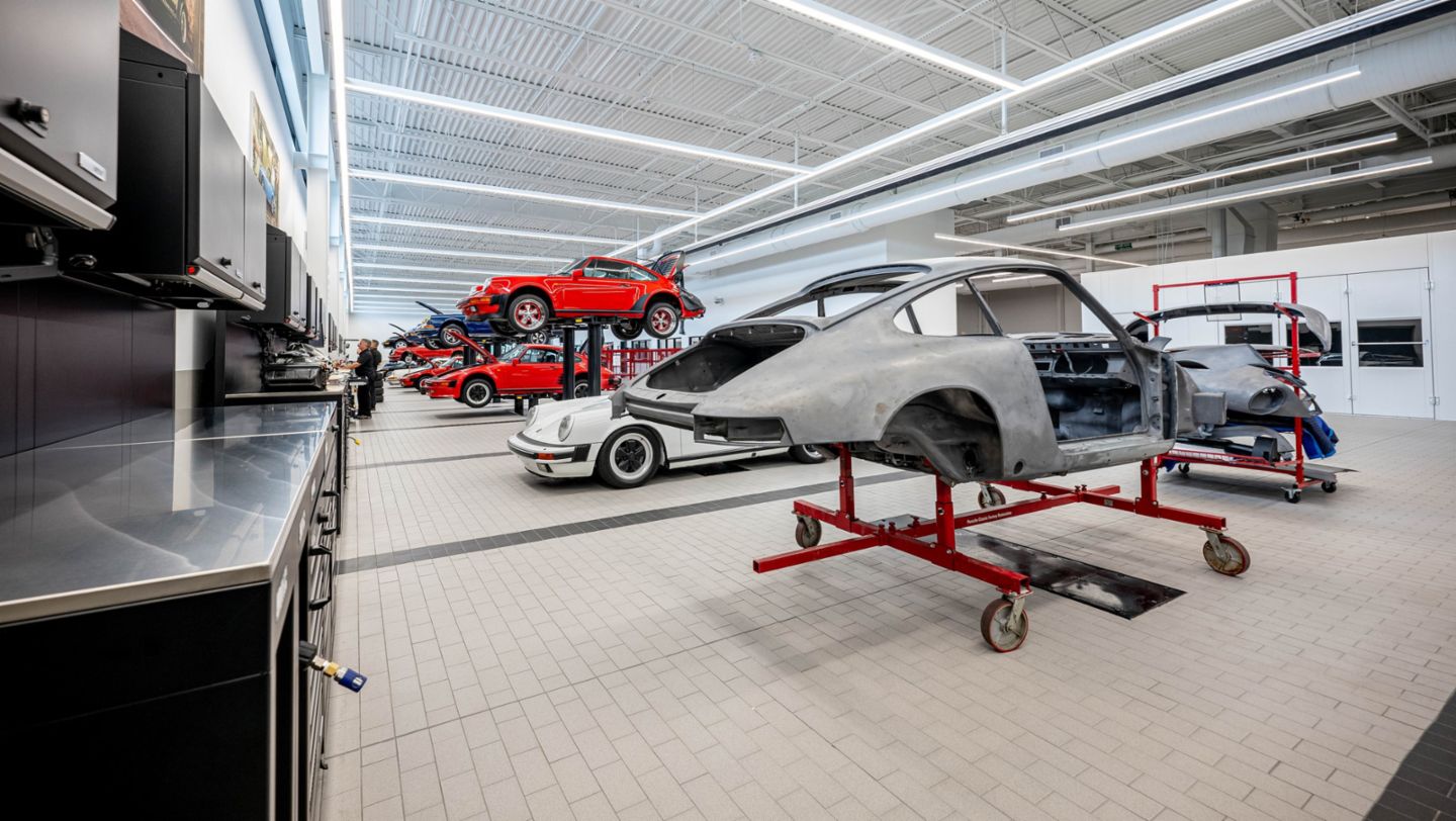 Porsche Classic Center at One Porsche Drive in Atlanta