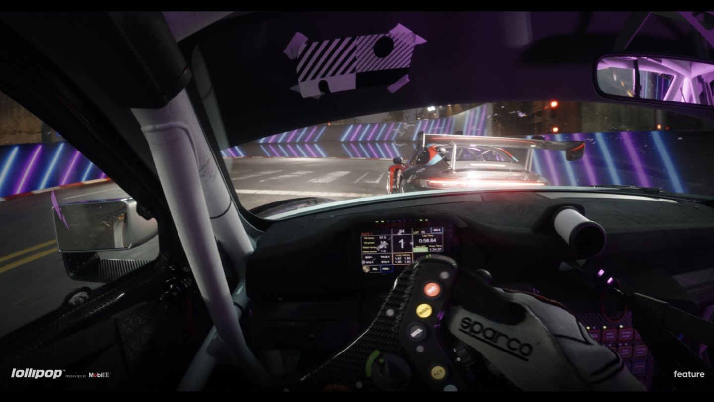 Porsche joins first-of-its-kind streaming series and interactive motorsport game, “Lollipop Racing”