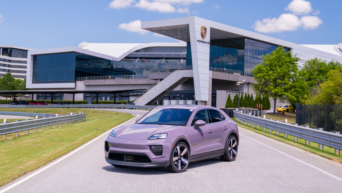 Porsche Experience Centers welcome the new Macan Electric to the track