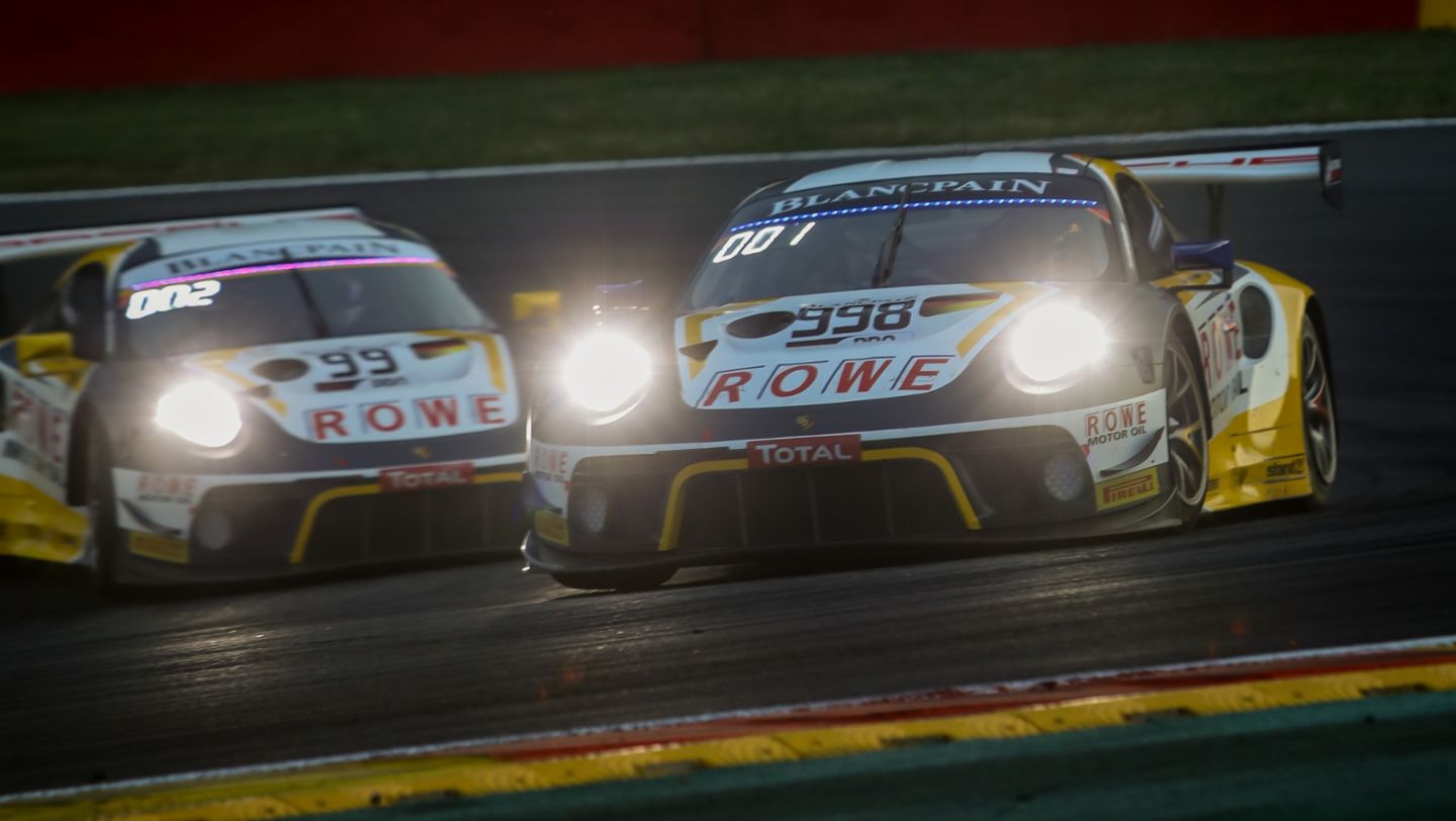 911 GT3 R (998), ROWE Racing, qualifying, 24 Hours of Spa, 2019, Porsche AG
