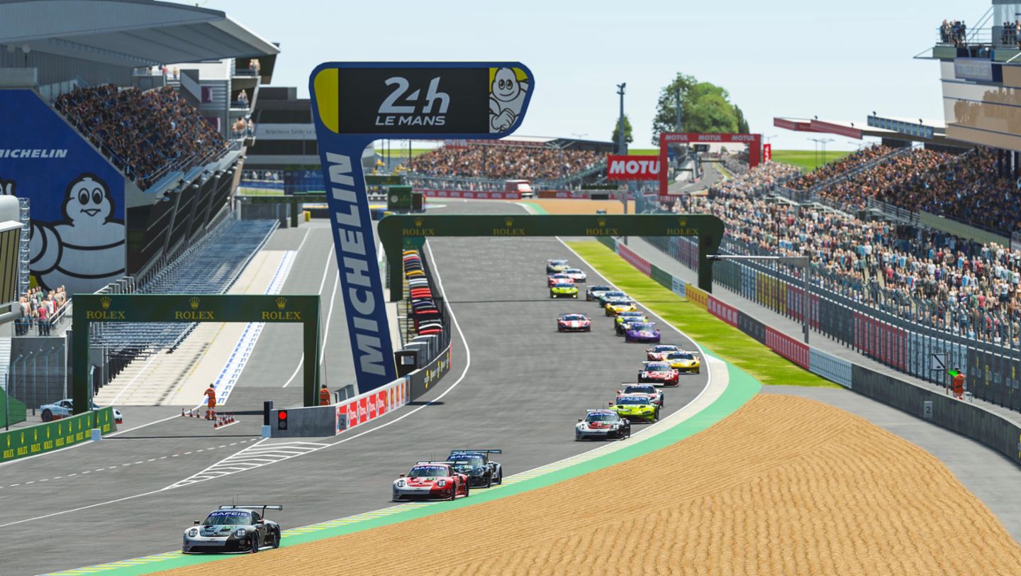 911 RSR, Porsche Esports Team (#93), Race GTE, virtual 24 Hours of Le Mans, 2020, Porsche AG