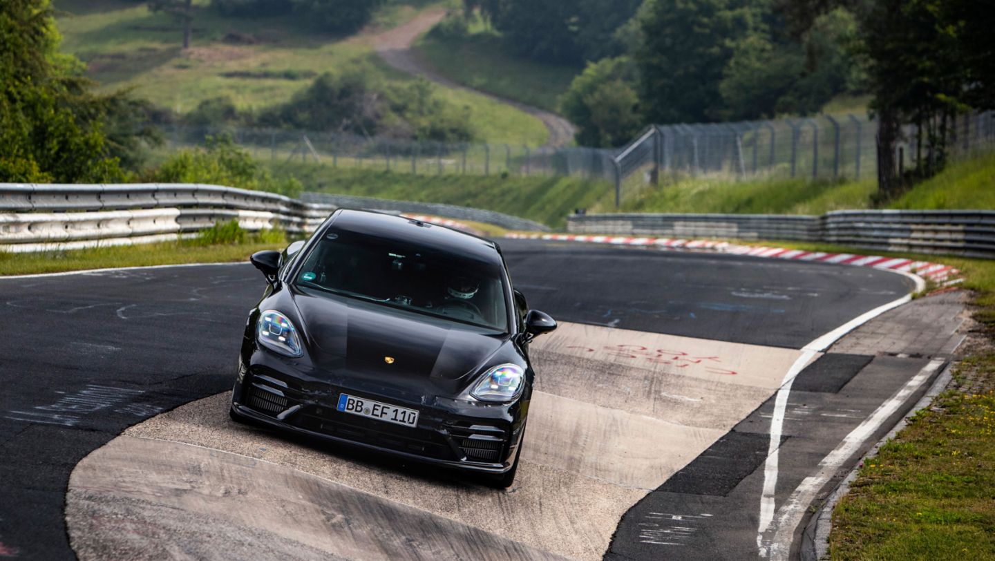 New Panamera, Nürburgring Nordschleife, 2020, Porsche AG
