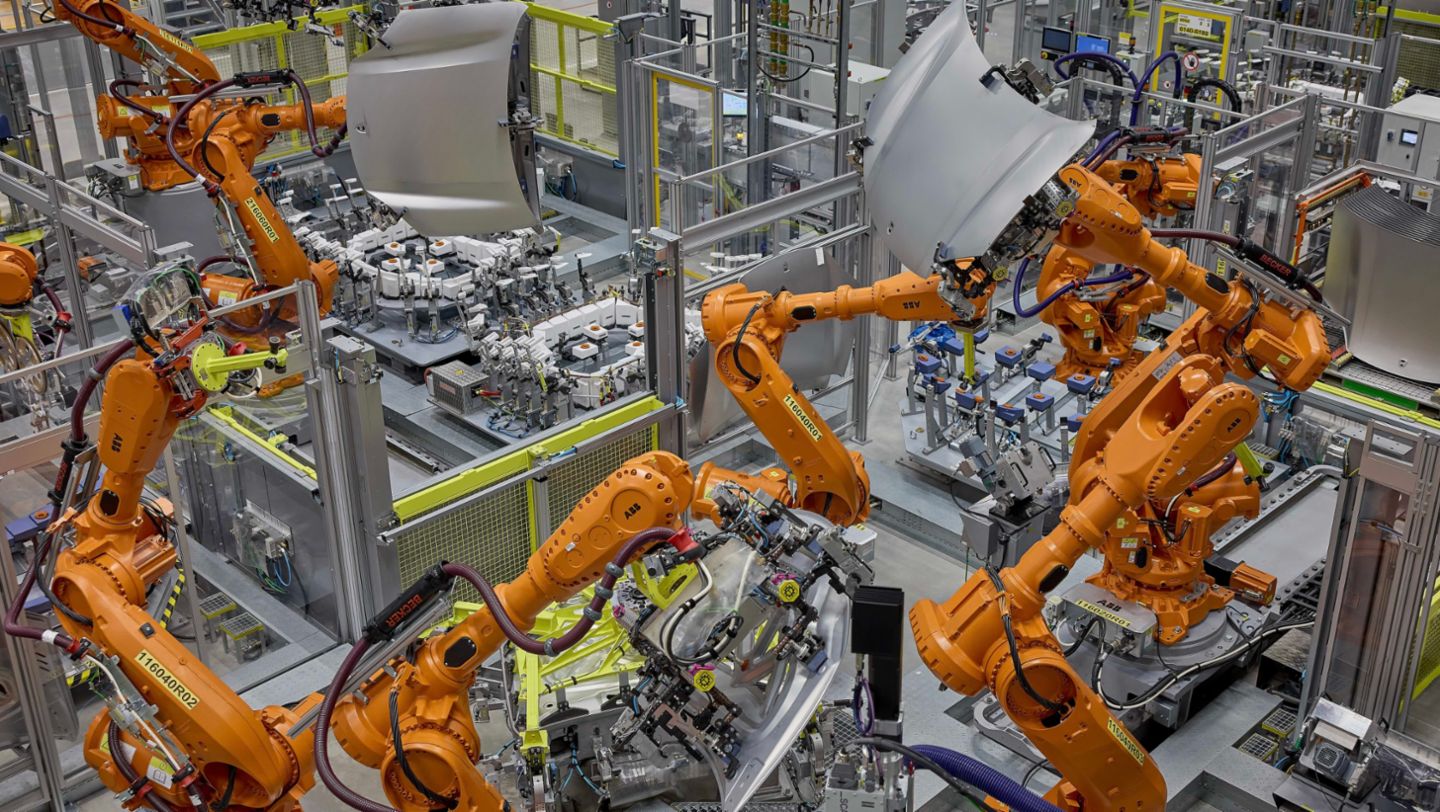 Karosseriebau, Porsche Werk Leipzig, 2024, Porsche AG