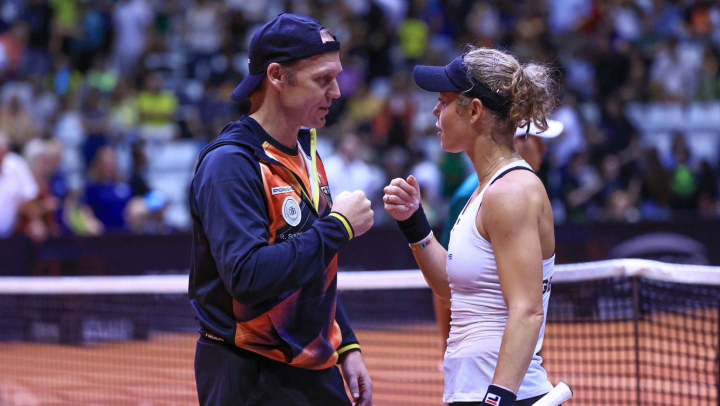 Laura Siegemund, Porsche Team Germany, Billie Jean King Cup, São Paulo, 2024, Porsche AG