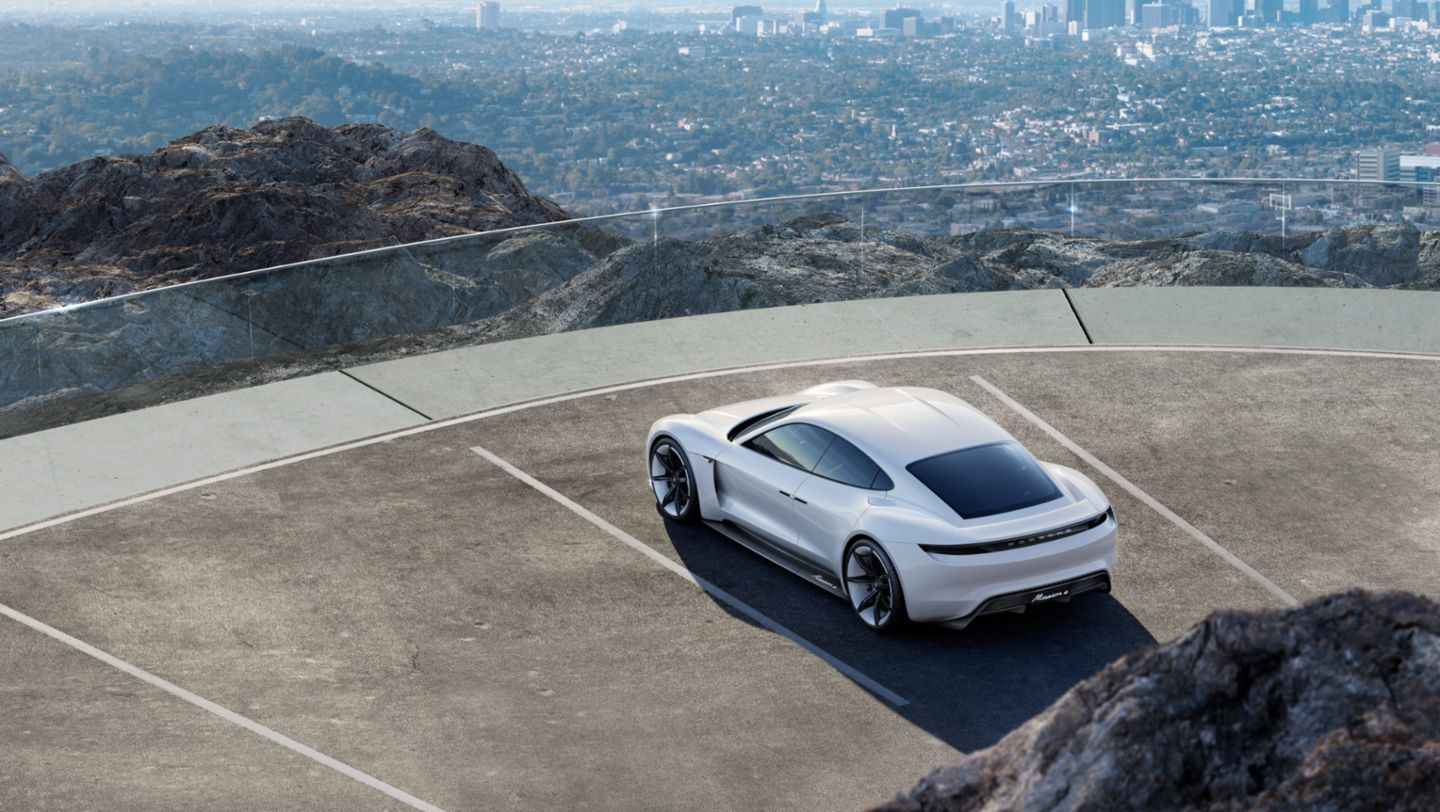 Mission E, estudio conceptual, 2015, Porsche AG