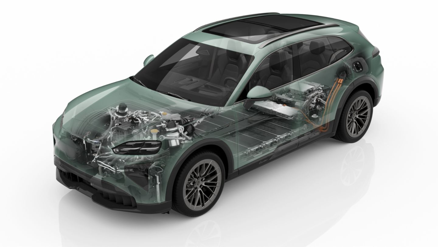 Cayenne Turbo - Phantomgrafik Front Frei