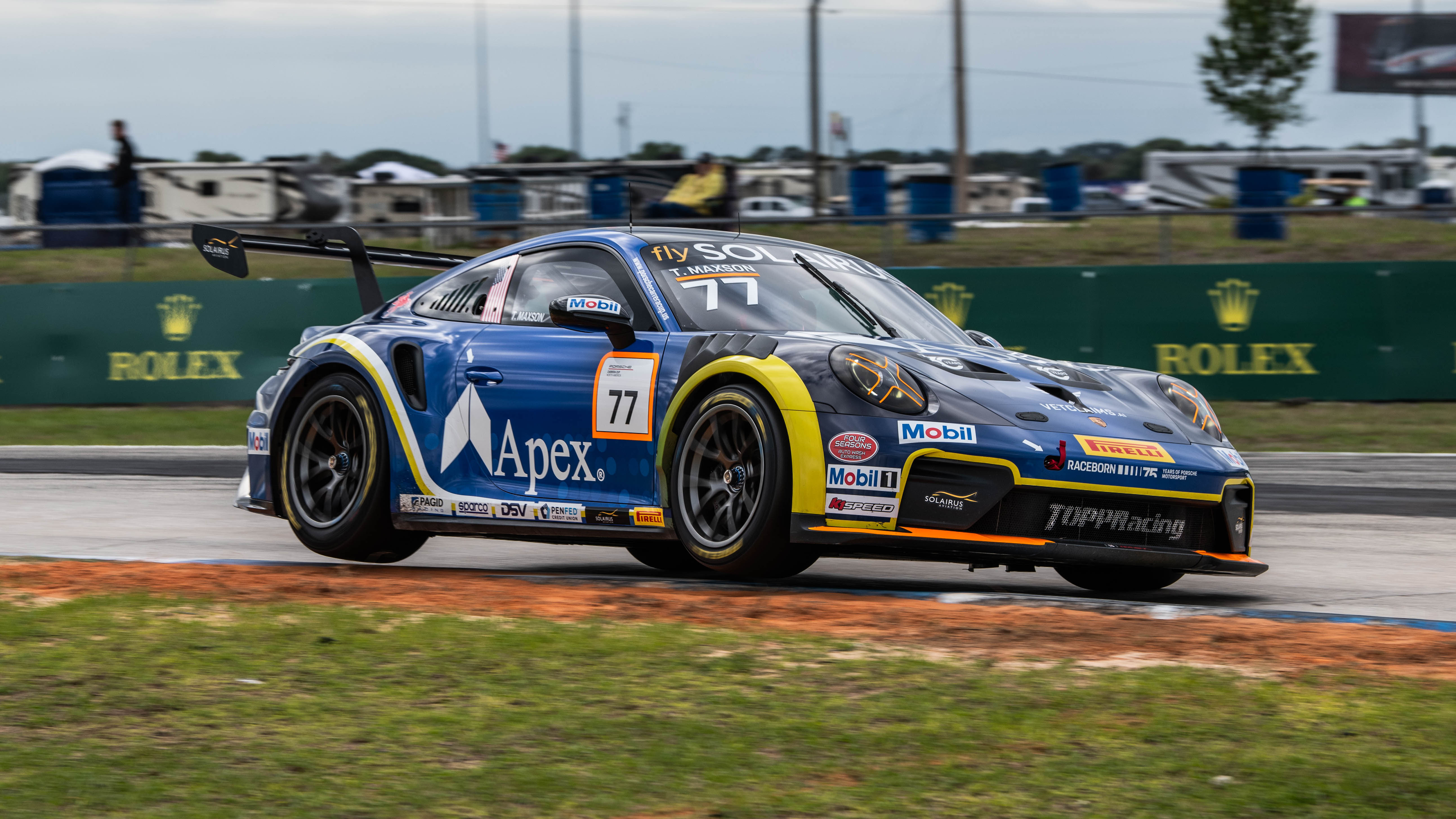 Tyler Maxson won Porsche Carrera Cup North America at Sebring